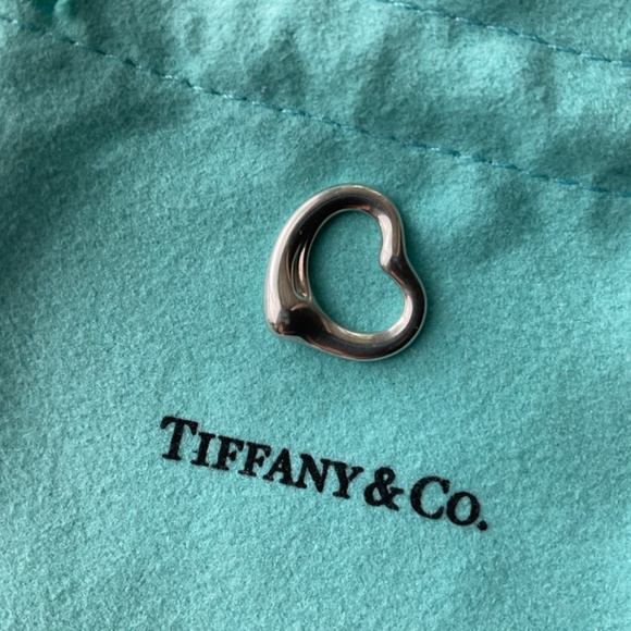 Tiffany & Co. Silver Heart Pendant - Picture 2 of 5